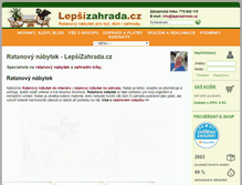 Tablet Screenshot of lepsizahrada.cz